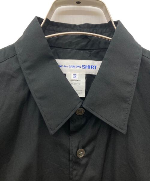 COMME des GARCONS SHIRT（コムデギャルソンシャツ）COMME des GARCONS SHIRT (コムデギャルソンシャツ) FOREVER NARROW CLASSIC FIT SHIRT ブラック サイズ:XSの古着・服飾アイテム