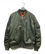 NIKEナイキ）の古着「PUNK PACK BOMBER JACKET」｜オリーブ