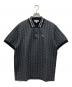 LACOSTE（ラコステ）の古着「モノグラムジャカードポロシャツ」｜グレー