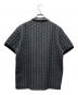 LACOSTE (ラコステ) モノグラムジャカードポロシャツ グレー サイズ:US L：9000円