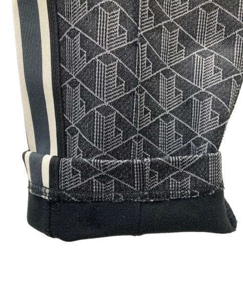 LACOSTE（ラコステ）LACOSTE (ラコステ) サイドテーピングモノグラムジャカードトラックパンツ グレー サイズ:US XSの古着・服飾アイテム