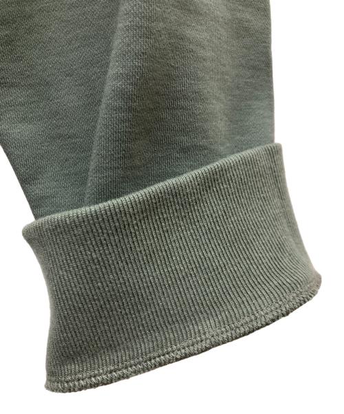 A.P.C.（アーペーセー）A.P.C. (アーペーセー) ロゴ刺繍スウェット グリーン サイズ:Lの古着・服飾アイテム