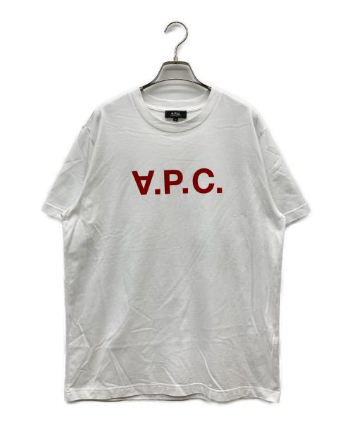 A.P.C.（アーペーセー）A.P.C. (アーペーセー) VPC T-Shirt ホワイト サイズ:Lの古着・服飾アイテム