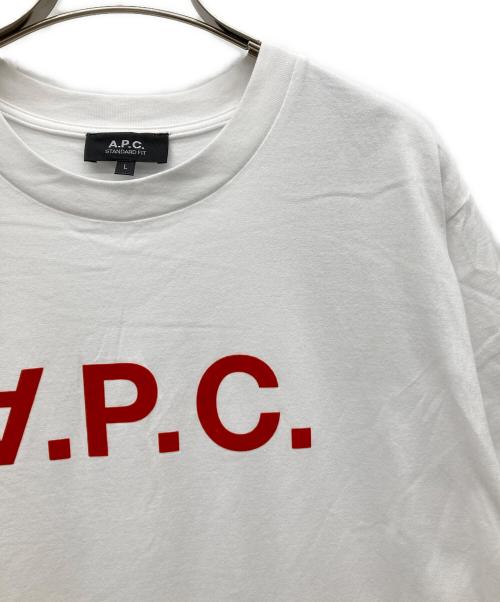 A.P.C.（アーペーセー）A.P.C. (アーペーセー) VPC T-Shirt ホワイト サイズ:Lの古着・服飾アイテム