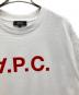 中古・古着 A.P.C. (アーペーセー) VPC T-Shirt ホワイト サイズ:L：7000円