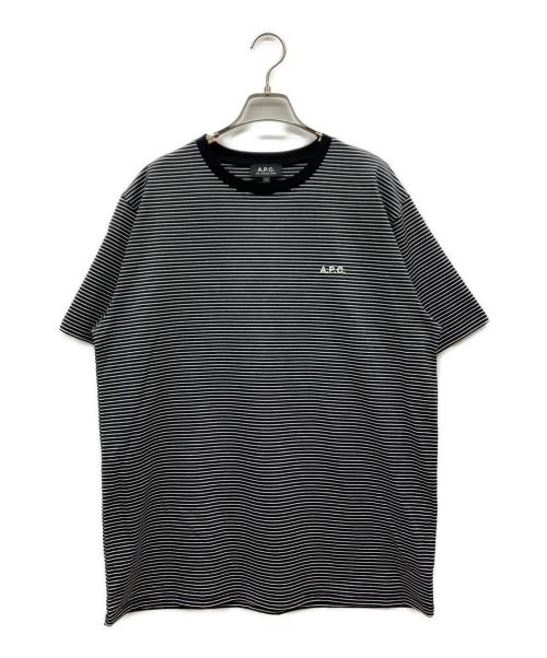 A.P.C.（アーペーセー）A.P.C. (アーペーセー) Ellison Tシャツ ブラック サイズ:Lの古着・服飾アイテム