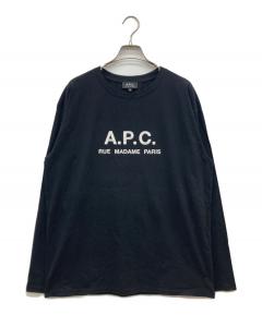 中古・古着通販】A.P.C. (アーペーセー) 406 ロゴパッチ付Tシャツ