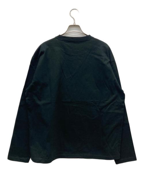 A.P.C.（アーペーセー）A.P.C. (アーペーセー) 刺繍ロゴカットソー ブラック サイズ:Lの古着・服飾アイテム