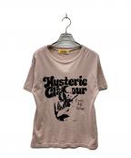 Hysteric Glamourヒステリックグラマー）の古着「LOVE MY WAY Tee」｜ピンク