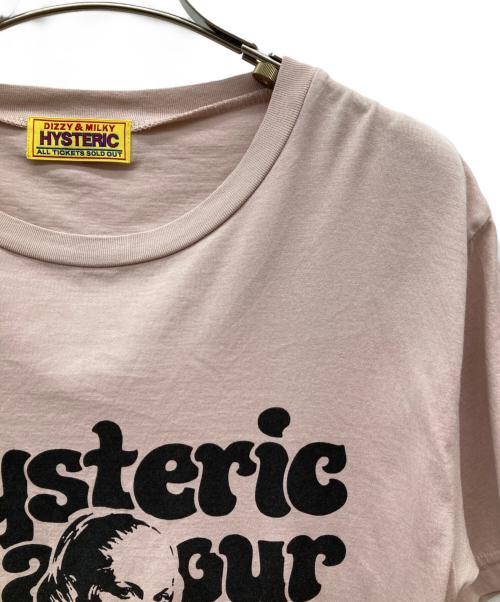 Hysteric Glamour（ヒステリックグラマー）Hysteric Glamour (ヒステリックグラマー) LOVE MY WAY Tee ピンク サイズ:FREEの古着・服飾アイテム