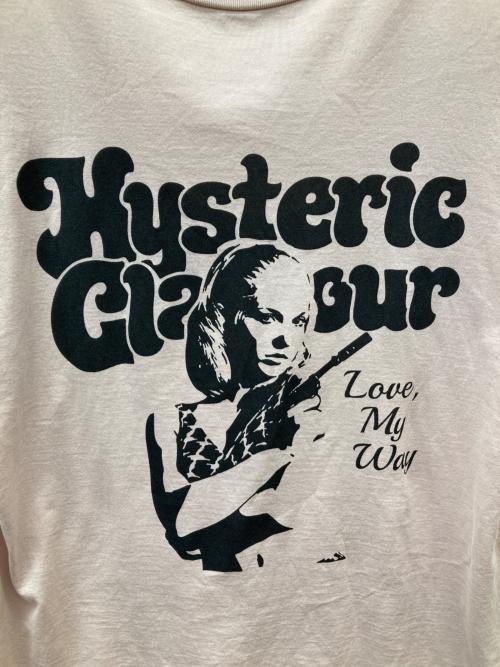Hysteric Glamour（ヒステリックグラマー）Hysteric Glamour (ヒステリックグラマー) LOVE MY WAY Tee ピンク サイズ:FREEの古着・服飾アイテム
