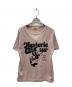 Hysteric Glamour（ヒステリックグラマー）の古着「LOVE MY WAY Tee」｜ピンク