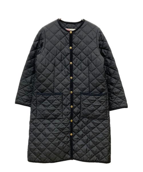 Traditional Weatherwear（トラディショナルウェザーウェア）Traditional Weatherwear (トラディショナルウェザーウェア) ARKLEY LONG キルティングコート ブラック サイズ:36の古着・服飾アイテム