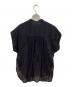 ne quittez pas (ヌキテパ) Cotton Voile Frill Blouse ブラック サイズ:FREE：5000円