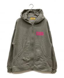 Hysteric Glamour（ヒステリックグラマー）の古着「LIGHT MY FIRE オーバーサイズパーカー」｜オリーブ