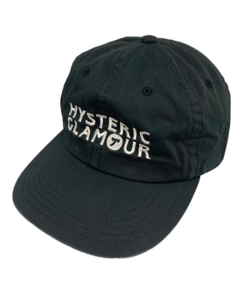 Hysteric Glamour（ヒステリックグラマー）Hysteric Glamour (ヒステリックグラマー) HYS SYMBOL LOGO 刺繍キャップ ブラック サイズ:FREEの古着・服飾アイテム