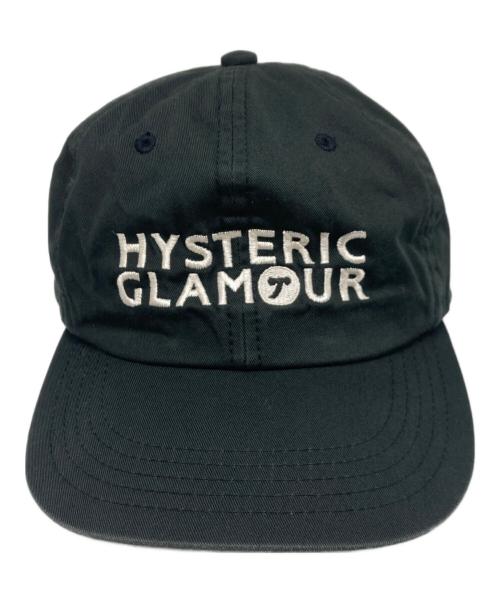 Hysteric Glamour（ヒステリックグラマー）Hysteric Glamour (ヒステリックグラマー) HYS SYMBOL LOGO 刺繍キャップ ブラック サイズ:FREEの古着・服飾アイテム
