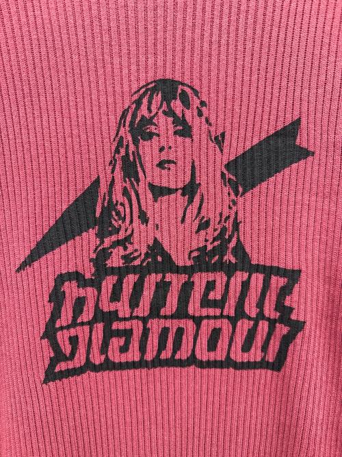 Hysteric Glamour（ヒステリックグラマー）Hysteric Glamour (ヒステリックグラマー) ELECTRIC WOMANミリタリーワンピース ピンク サイズ:FREEの古着・服飾アイテム