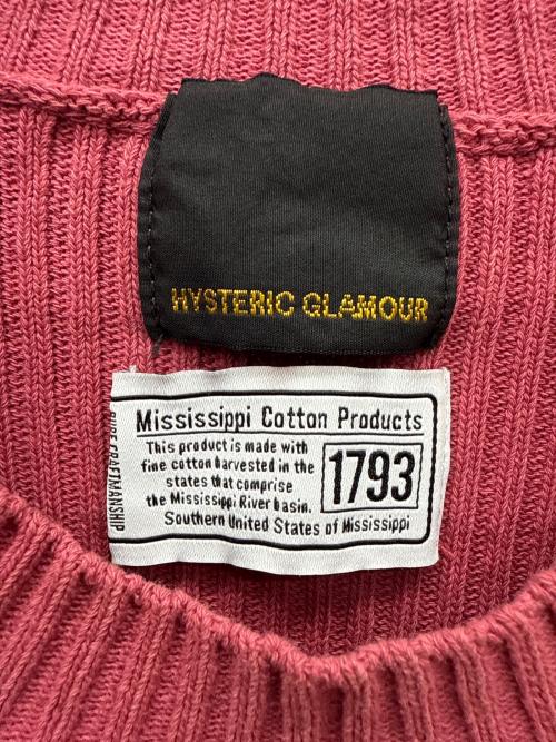 Hysteric Glamour（ヒステリックグラマー）Hysteric Glamour (ヒステリックグラマー) ELECTRIC WOMANミリタリーワンピース ピンク サイズ:FREEの古着・服飾アイテム