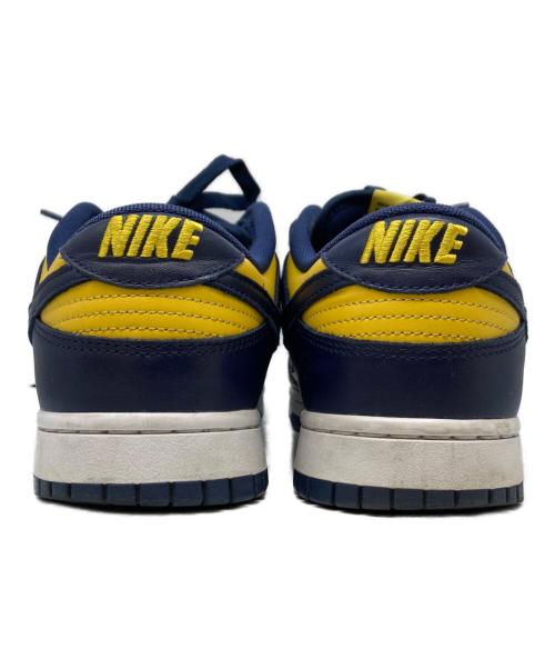 NIKE（ナイキ）NIKE (ナイキ) DUNK LOW RETRO イエロー×ネイビー サイズ:28の古着・服飾アイテム