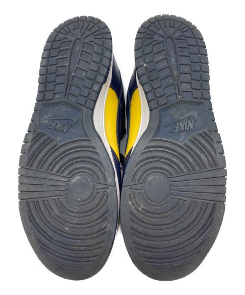 NIKE（ナイキ）NIKE (ナイキ) DUNK LOW RETRO イエロー×ネイビー サイズ:28の古着・服飾アイテム