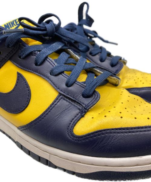 NIKE（ナイキ）NIKE (ナイキ) DUNK LOW RETRO イエロー×ネイビー サイズ:28の古着・服飾アイテム