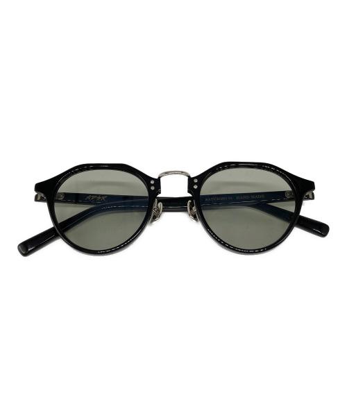 A.D.S.R.（エーディーエスアール）A.D.S.R. (エーディーエスアール) SATCHMO 01 サングラス ブラックの古着・服飾アイテム