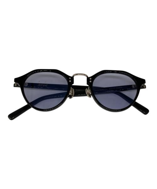 A.D.S.R.（エーディーエスアール）A.D.S.R. (エーディーエスアール) SATCHMO 01 サングラス ブラックの古着・服飾アイテム