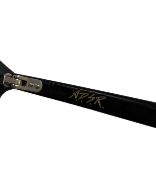 A.D.S.R.（エーディーエスアール）A.D.S.R. (エーディーエスアール) SATCHMO 01 サングラス ブラックの古着・服飾アイテム