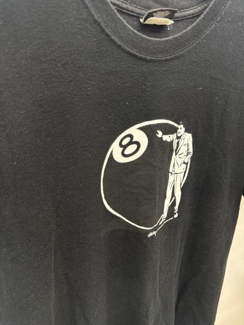 stussy（ステューシー）stussy (ステューシー) 8ball Tee ブラック サイズ:Mの古着・服飾アイテム