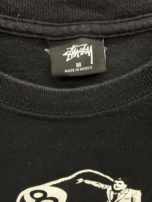 stussy（ステューシー）stussy (ステューシー) 8ball Tee ブラック サイズ:Mの古着・服飾アイテム