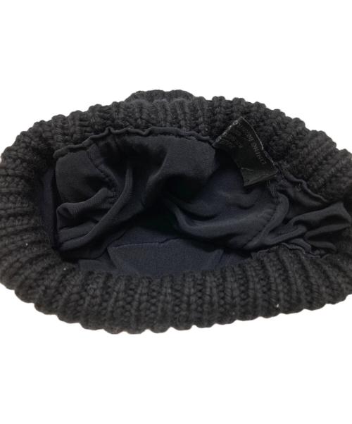 PRADA SPORTS（プラダスポーツ）PRADA SPORTS (プラダスポーツ) ウールロゴビーニー ブラックの古着・服飾アイテム