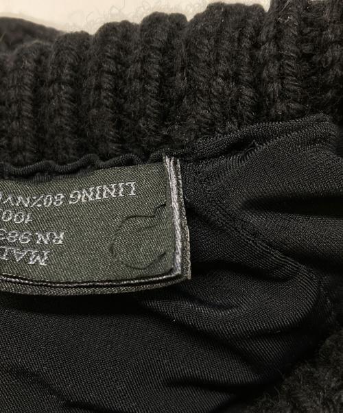 PRADA SPORTS（プラダスポーツ）PRADA SPORTS (プラダスポーツ) ウールロゴビーニー ブラックの古着・服飾アイテム