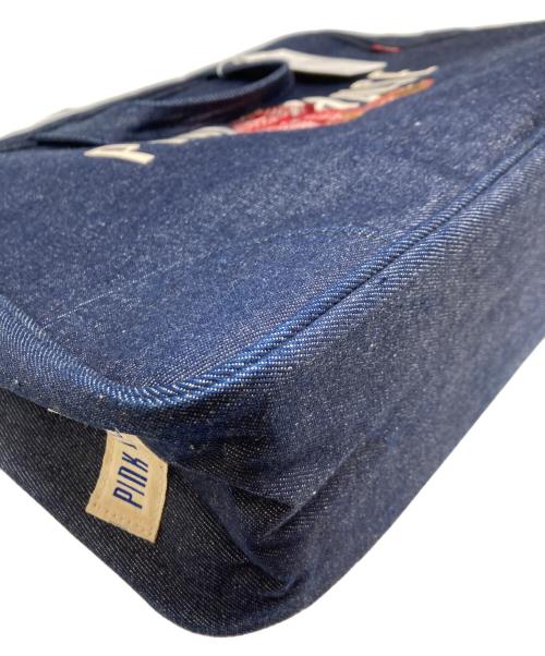 PINK HOUSE（ピンクハウス）PINK HOUSE (ピンクハウス) 2WAYデニボストンバッグ インディゴの古着・服飾アイテム