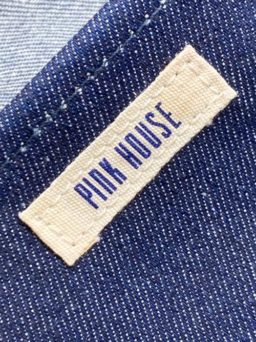 PINK HOUSE（ピンクハウス）PINK HOUSE (ピンクハウス) 2WAYデニボストンバッグ インディゴの古着・服飾アイテム