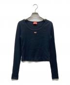 DIESELディーゼル）の古着「T-BALLET-D カットソー」｜ブラック