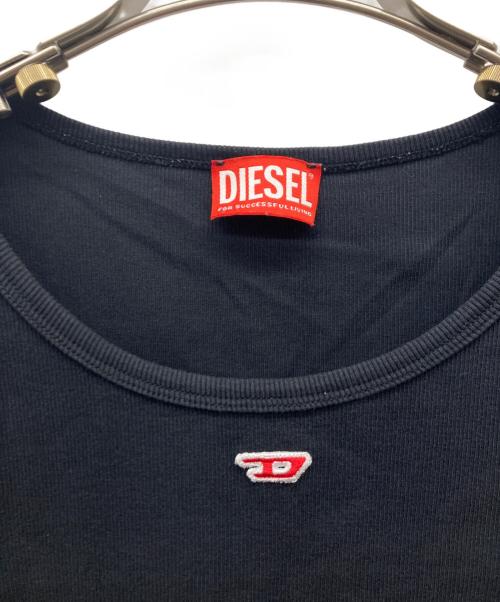 DIESEL（ディーゼル）DIESEL (ディーゼル) T-BALLET-D カットソー ブラック サイズ:Mの古着・服飾アイテム