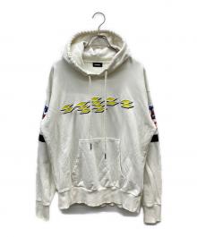 DIESEL（ディーゼル）の古着「プルオーバーパーカー」｜アイボリー
