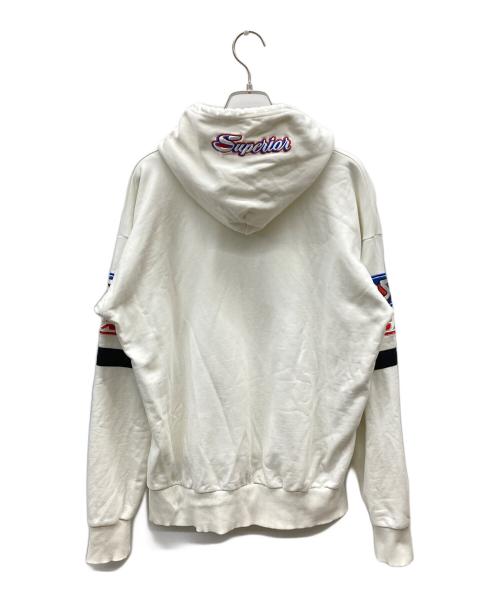 DIESEL（ディーゼル）DIESEL (ディーゼル) プルオーバーパーカー アイボリー サイズ:XSの古着・服飾アイテム