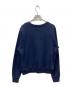 MSGM (エムエスジーエム) ロゴスウェット ネイビー サイズ:S：6000円