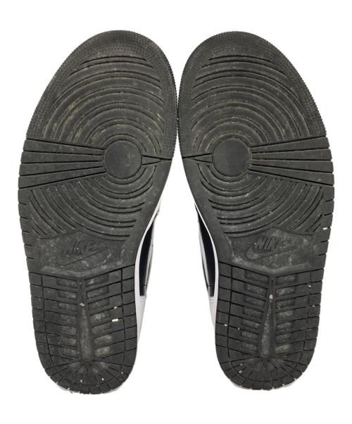 NIKE（ナイキ）NIKE (ナイキ) AIR JORDAN 1 RETRO HIGH OG ブラック×ホワイト サイズ:28の古着・服飾アイテム