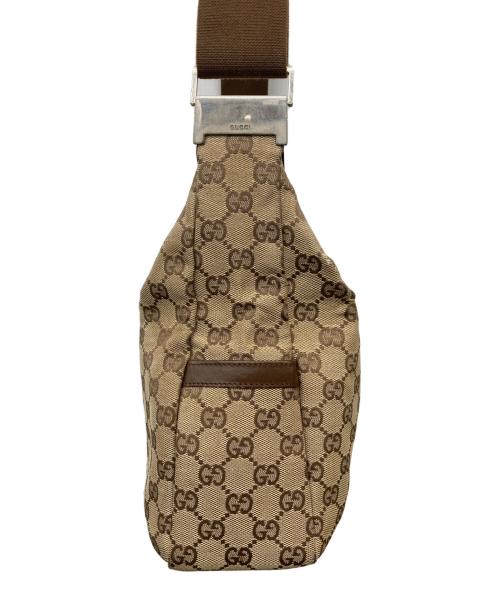 GUCCI（グッチ）GUCCI (グッチ) GGキャンバス ショルダーバッグ ベージュ サイズ:-の古着・服飾アイテム