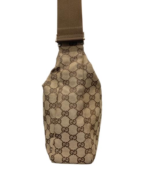 GUCCI（グッチ）GUCCI (グッチ) GGキャンバス ショルダーバッグ ベージュ サイズ:-の古着・服飾アイテム