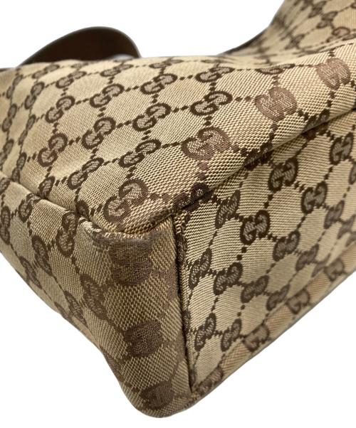 GUCCI（グッチ）GUCCI (グッチ) GGキャンバス ショルダーバッグ ベージュ サイズ:-の古着・服飾アイテム