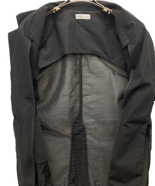 MAISON SPECIAL（メゾンスペシャル）MAISON SPECIAL (メゾンスペシャル) シアーコンビテーラードジャケット ブラック サイズ:FREEの古着・服飾アイテム
