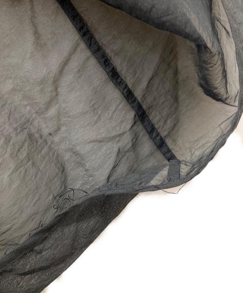 MAISON SPECIAL（メゾンスペシャル）MAISON SPECIAL (メゾンスペシャル) シアーコンビテーラードジャケット ブラック サイズ:FREEの古着・服飾アイテム