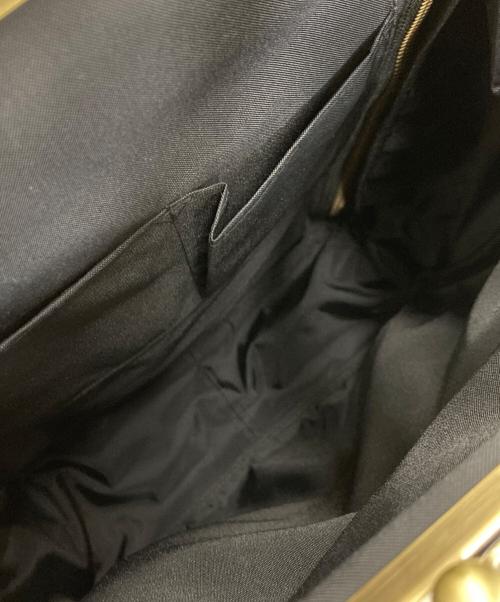 AYANOKOJI（アヤノコウジ）AYANOKOJI (アヤノコウジ) BLACK LABEL (ブラックレーベル) がま口リュック ブラック サイズ:-の古着・服飾アイテム