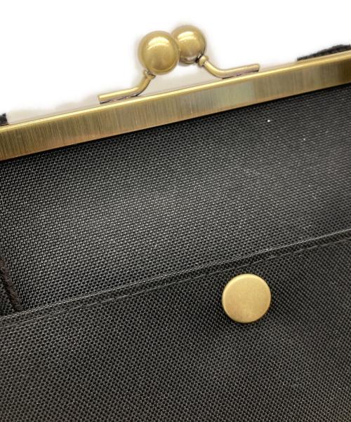 AYANOKOJI（アヤノコウジ）AYANOKOJI (アヤノコウジ) BLACK LABEL (ブラックレーベル) がま口リュック ブラック サイズ:-の古着・服飾アイテム