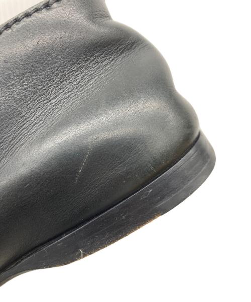 PRADA（プラダ）PRADA (プラダ) キャップトゥレザーシューズ ブラック サイズ:5の古着・服飾アイテム