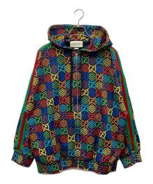 GUCCI（グッチ）の古着「20SS GG サイケデリックプリント ジップアップパーカー」｜マルチカラー